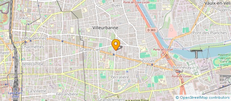 localisation de l'entreprise SAMRI  VILLEURBANNE