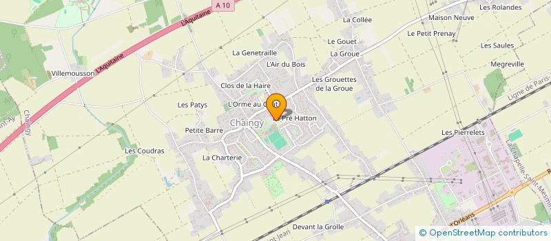 localisation de l'entreprise SAMS à CHAINGY