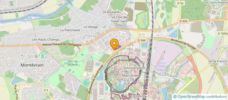 localisation de l'entreprise SAMS CAPITAL  CHESSY