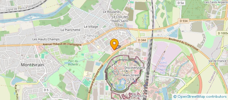 localisation de l'entreprise SAMS HOLDING à CHESSY