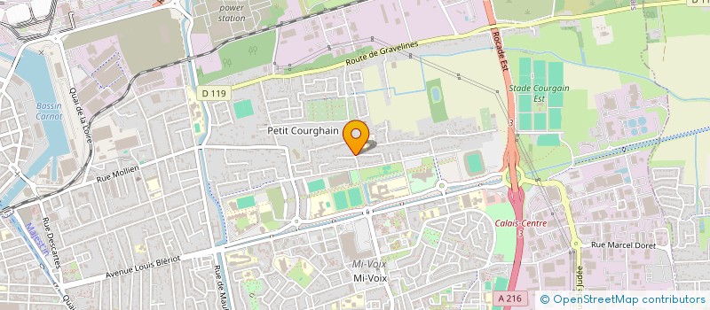 localisation de l'entreprise SAMSAI  CALAIS