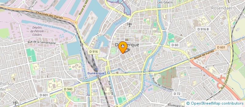 localisation de l'entreprise SAMSANDRINE à DUNKERQUE