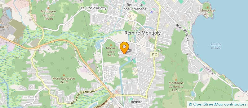 localisation de l'entreprise SAMSARA  REMIRE-MONTJOLY