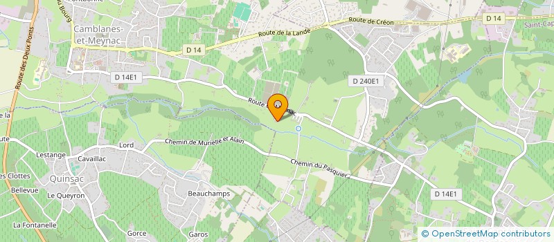 localisation de l'entreprise SAMSARA EDITION  CAMBLANES-ET-MEYNAC