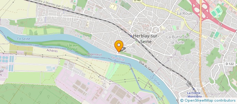 localisation de l'entreprise SAMSARAH  HERBLAY-SUR-SEINE