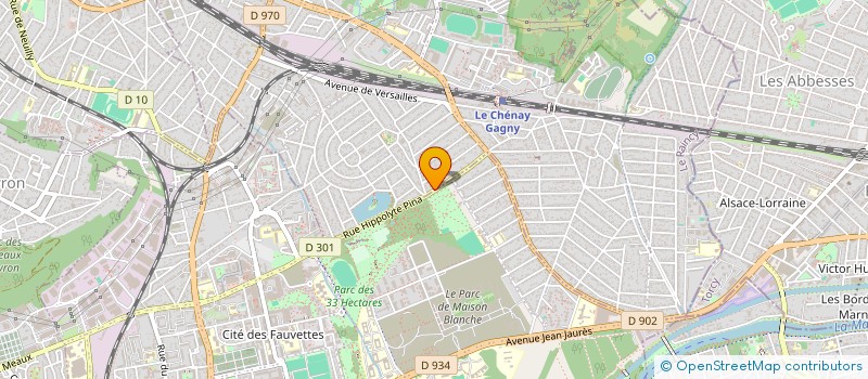 localisation de l'entreprise SAMSARAHDAN à GAGNY
