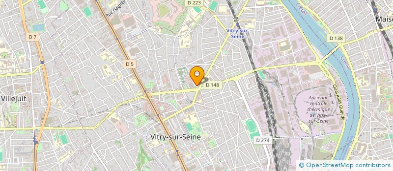 localisation de l'entreprise SAMSAT 3 à VITRY-SUR-SEINE