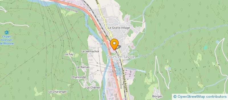 localisation de l'entreprise SAMSCIE à TOURS-EN-SAVOIE