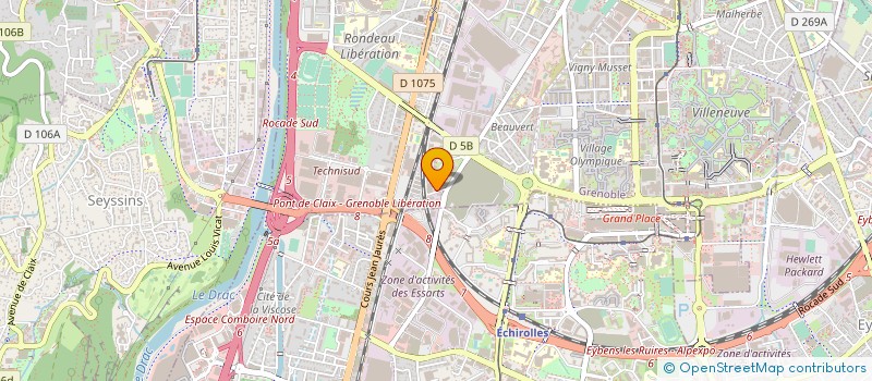 localisation de l'entreprise SAMSE à GRENOBLE