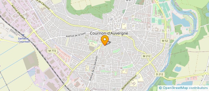 localisation de l'entreprise SAMSHABATI à COURNON-D'AUVERGNE