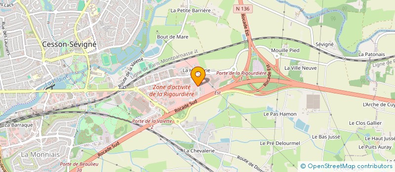 localisation de l'entreprise SAMSIC EMPLOI HAUTS DE FRANCE CHAMBLY  CESSON-SEVIGNE