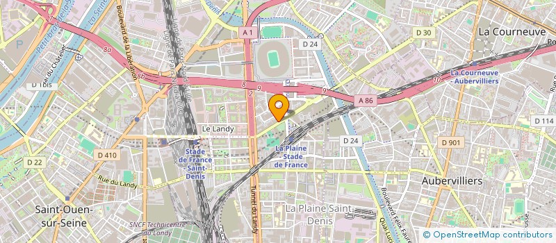 localisation de l'entreprise SAMSIC FLEX-SERVICES à SAINT-DENIS
