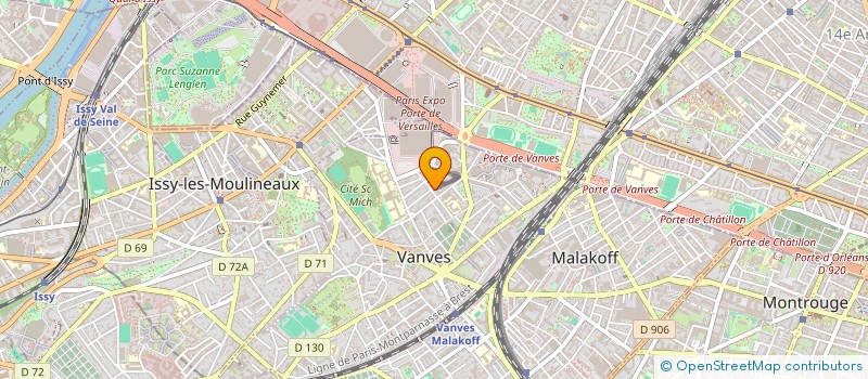 localisation de l'entreprise SAMSINGER ARCHITECT  VANVES