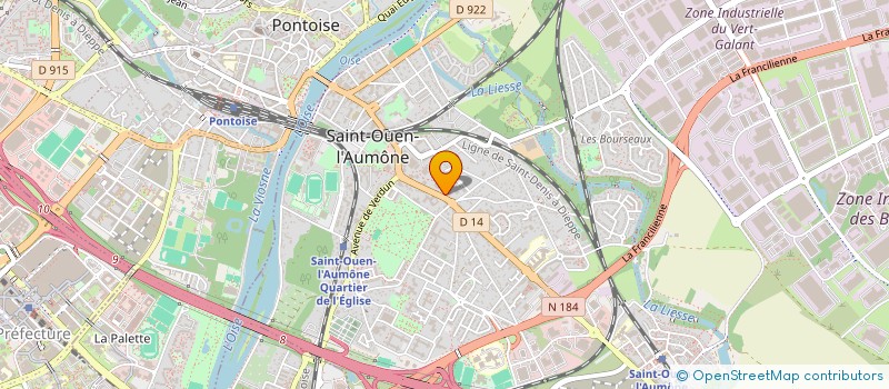 localisation de l'entreprise SAMSK'ASSO  SAINT-OUEN-L'AUMONE