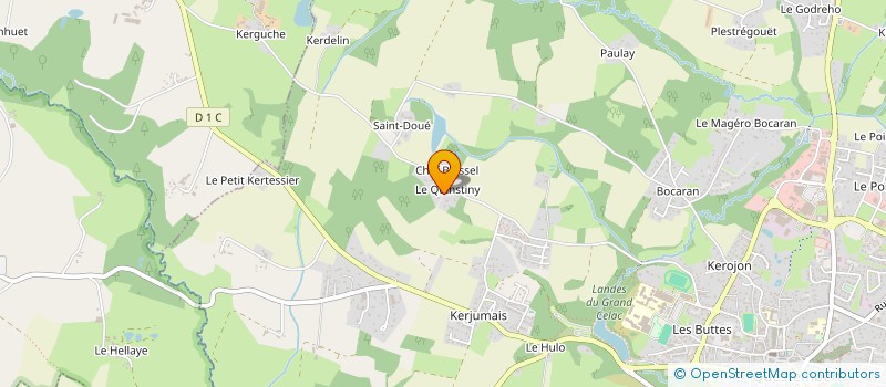 localisation de l'entreprise SAMSKARA à QUESTEMBERT