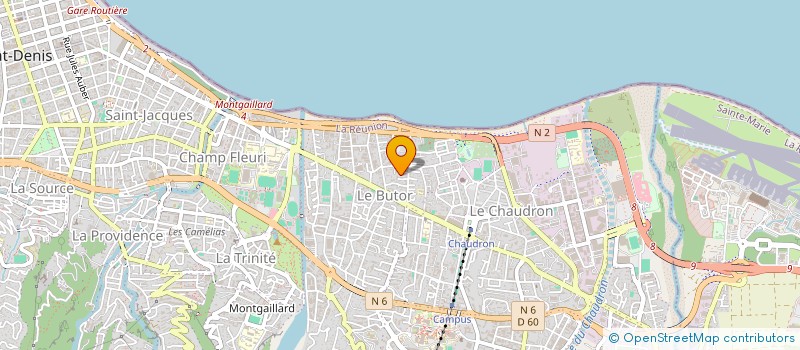 localisation de l'entreprise SAMSOA à SAINT-DENIS