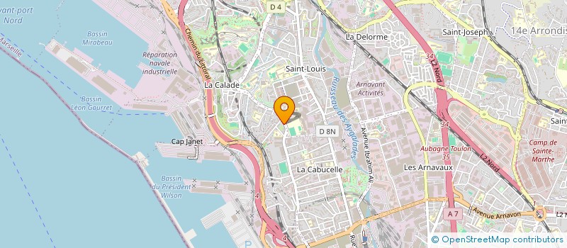 localisation de l'entreprise SAMSOO IMMOBILIER à MARSEILLE