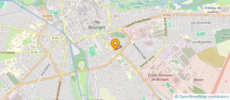 localisation de l'entreprise SAMSPORTS à SAINT-AMAND-MONTROND