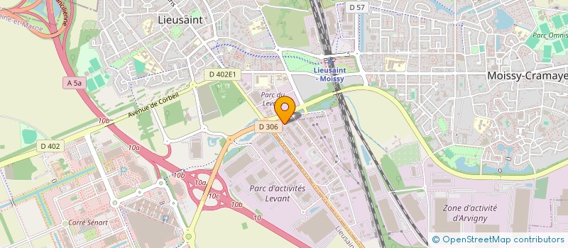 localisation de l'entreprise SAMSTECHA à MOISSY-CRAMAYEL