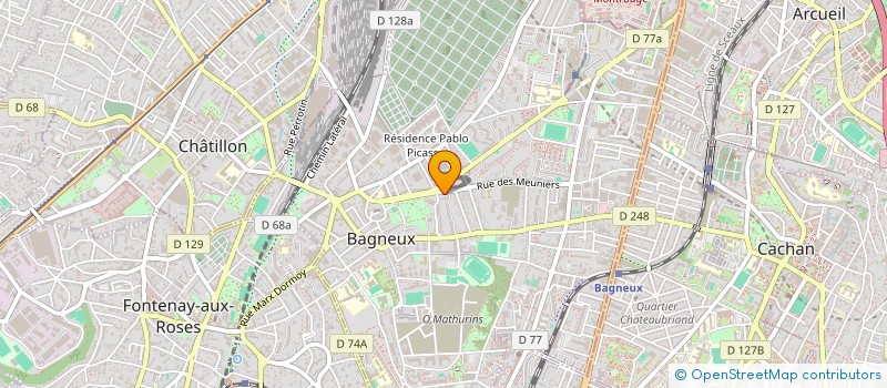 localisation de l'entreprise SAMSULT NETTOYAGE SERVICES à BAGNEUX