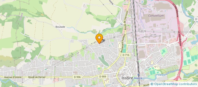 localisation de l'entreprise SAMSVIG  ISSOIRE