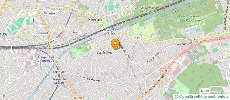 localisation de l'entreprise SAMTECH IT à SEVRAN