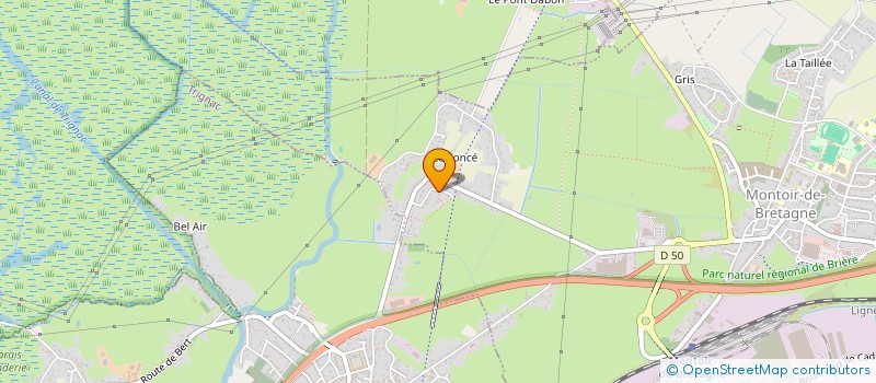 localisation de l'entreprise SAMTED  MONTOIR-DE-BRETAGNE