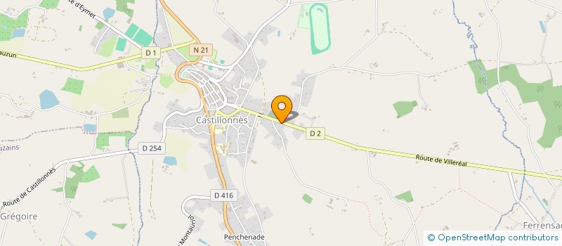 localisation de l'entreprise SAMTI MECA à CASTILLONNES
