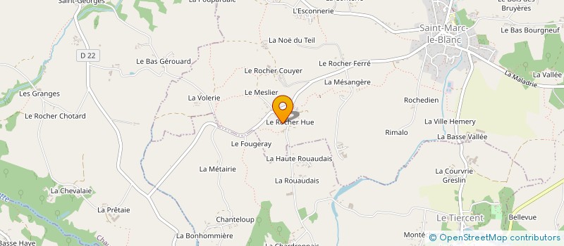 localisation de l'entreprise SAMTRAKS à SAINT-MARC-LE-BLANC