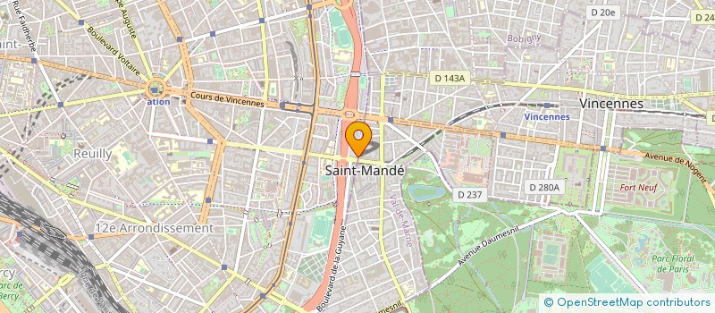 localisation de l'entreprise SAMU-SOCIAL DE PARIS à PARIS