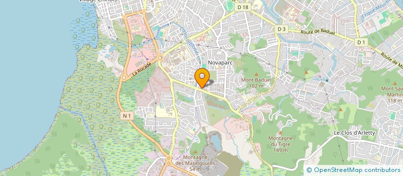 localisation de l'entreprise SAMU SOCIAL GUYANE à CAYENNE