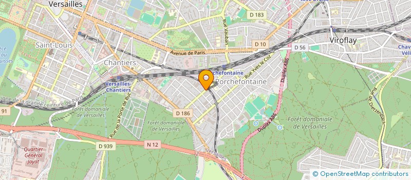 localisation de l'entreprise SAMU VINTAGE à VERSAILLES
