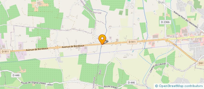 localisation de l'entreprise SAMUEL  BIAS