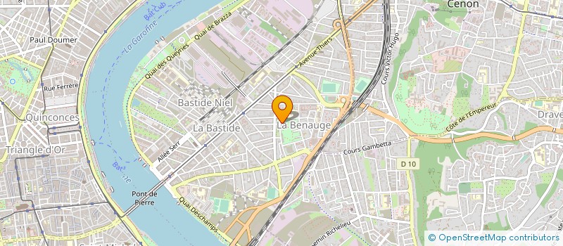 localisation de l'entreprise SAMUEL à BORDEAUX