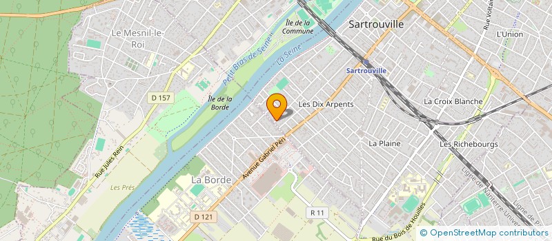 localisation de l'entreprise SAMUEL ATTAL  SARTROUVILLE