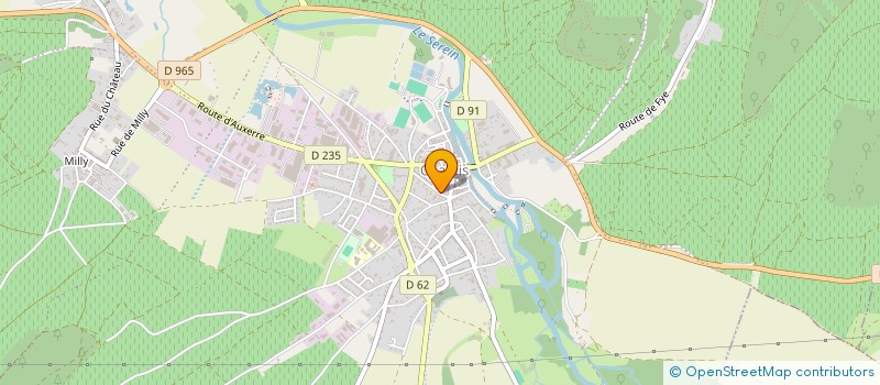 localisation de l'entreprise SAMUEL BILLAUD  CHABLIS