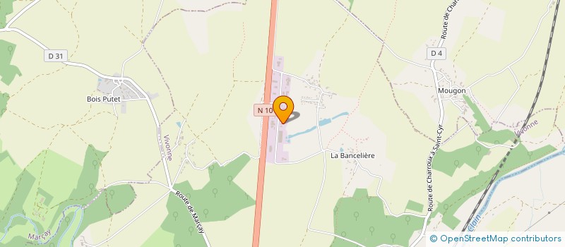 localisation de l'entreprise SAMUEL BRAULT AGENCEMENTS  VIVONNE