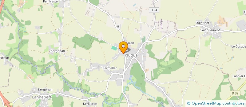 localisation de l'entreprise SAMUEL COSQUER  PLUDUAL