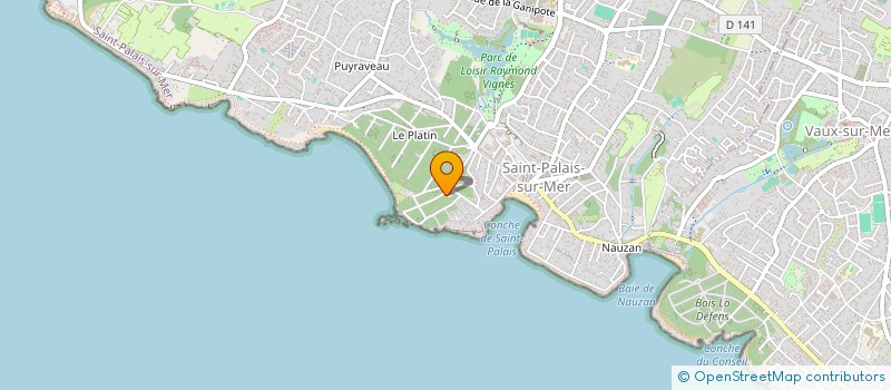 localisation de l'entreprise SAMUEL DORET ET ALEXANDRE SIRE  SAINT-PALAIS-SUR-MER