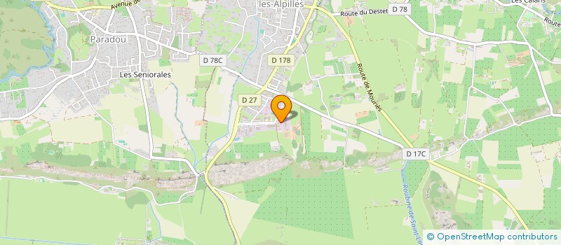 localisation de l'entreprise SAMUEL ELECTRICITE  MAUSSANE-LES-ALPILLES