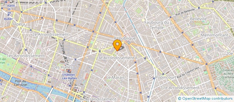 localisation de l'entreprise SAMUEL H à PARIS