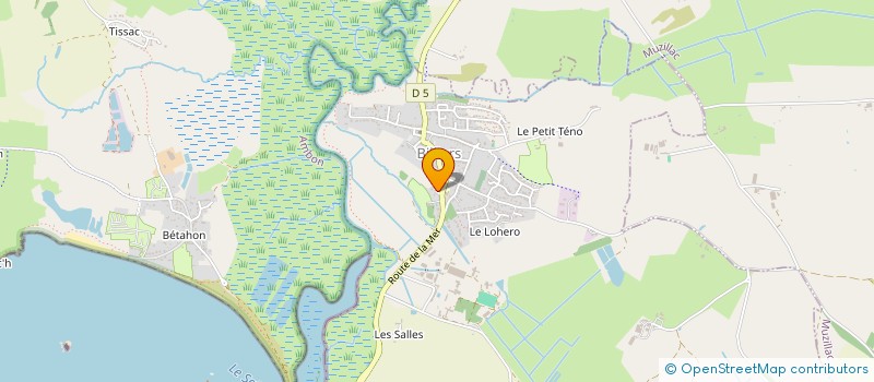 localisation de l'entreprise SAMUEL LITTORAL DISTRIBUTION  BILLIERS