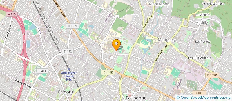 localisation de l'entreprise SAMUEL TRANSPORT à EAUBONNE