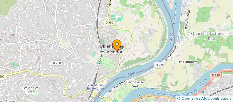 localisation de l'entreprise SAMUELS ORY  VILLENEUVE-LES-AVIGNON