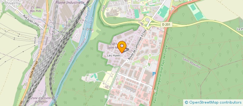 localisation de l'entreprise SAMUG USUBELLI ET FILS à SAINT-MAXIMIN