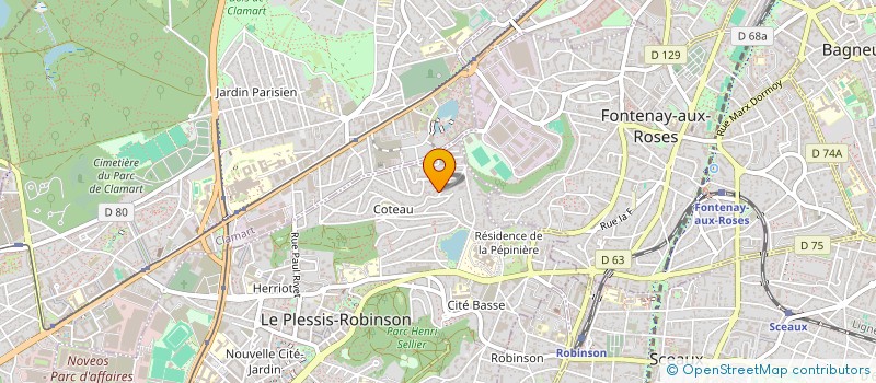 localisation de l'entreprise SAMUGO à LE PLESSIS-ROBINSON