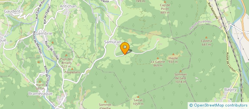 localisation de l'entreprise SAMURANFOU  SAMURAN