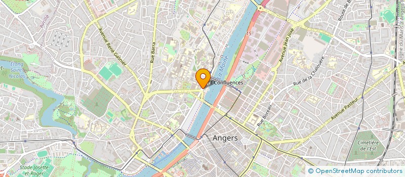 localisation de l'entreprise SAMURGE à ANGERS