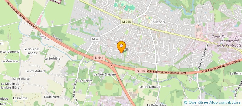 localisation de l'entreprise SAMVA à SAUTRON