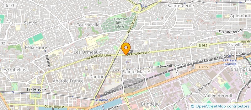 localisation de l'entreprise SAMVEL à LE HAVRE